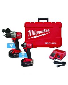Milwaukee 2996-22 M18 Fuel 2-Tool Hammer Drill & Impact Driver with One-Key Combo Kit