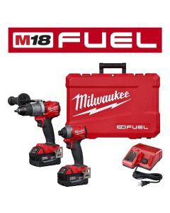 Milwaukee 2997-22 M18 Fuel 18V Cordless 2-Tool Hammer Drill/Impact Driver Combo Kit