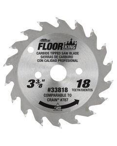 Timberline 33818 3-3/8" x 18 TPI Carbide Tipped Floor King Comparable Saw Blade