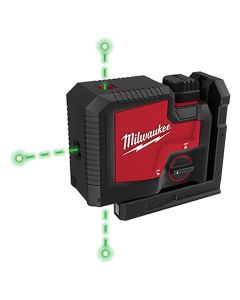 Milwaukee 3510-21 USB Rechargeable Green 3 Point Laser