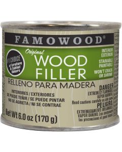 36141134 Famowood Wood Filler, 6 oz, Red Oak