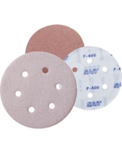 United Abrasives - SAIT 37636 6" 100 Grit Hook & Loop Stearated Paper Disc