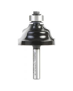 Timberline 380-10 1-1/4" Carbide Tipped Wavy Edge Router Bit with Ball Bearing