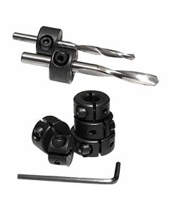 Timberline 4020 7 Piece Split Ring Depth Stop Set with Hex Wrench