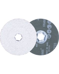 Pferd 40756 Combiclick 4-1/2" Ceramic Oxide CO-ALU Fiber Disc, 25 Piece