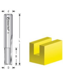 Solid Carbide Double 'O' Flute, Plastic Cutting Router Bits