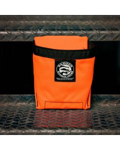 Badger Tool Belts 453054 Blue Collar Briefcase Hi-Vis Orange Accessory Pouch