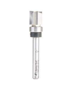 Amana Tool 45487-3TS 1/2" Flush Trim Plunge Template Router Bit with Upper Ball Bearing