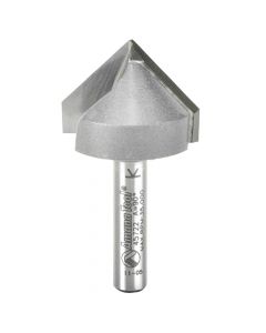 Amana Tool 45722 1" Carbide Tipped V-Groove Router Bit