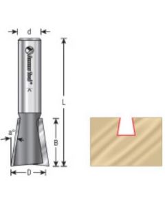 9 Degree Dovetail Router Bits