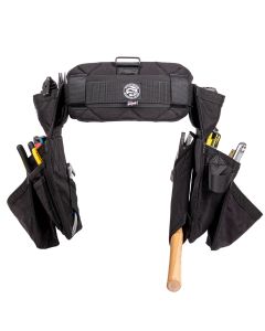 Badger Tool Belts 461130 XL Solid Black Extra-Large Standard Carpenter Belt Set