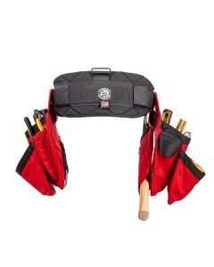 Badger Tool Belts 462156 LG Red Large Trimmer Solid Set