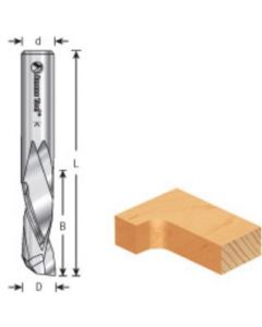 CNC Solid Carbide Compression Spiral Router Bits for Solid Wood