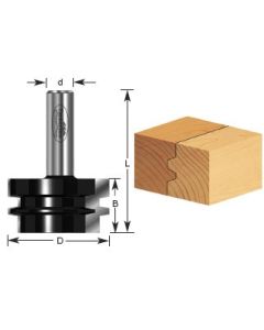 Timberline 470-10 1-7/8" Carbide Tipped Glue Joint Router Bit