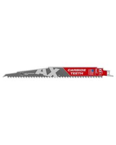 Milwaukee 48-00-5226 The AX Sawzall 9" 5 TPI Carbide Teeth Reciprocating Saw Blade