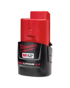 Milwaukee 48-11-2420 M12 RedLithium 12V CP 2.0Ah Battery Pack
