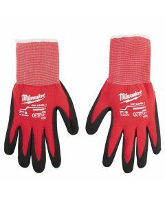 Milwaukee 48-22-8901 Cut Level 1 Nitrile Dipped Gloves, Medium