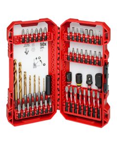 Milwaukee 48-32-4013 Shockwave Impact Duty 1-1/2" Drill and Drive Set, 50 Piece