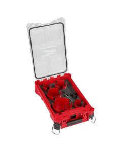 Milwaukee 49-56-9295 9-Piece BIG HAWG™ with Carbide Teeth Hole Saw Kit w/ PACKOUT™ Compact Organizer