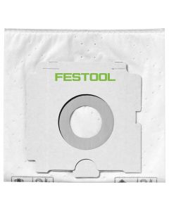 Festool 496187 Selfclean Polyester Filter Bags for CT 26 Dust Extractor, 5/Box (CT26)