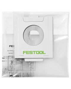 Festool 496215 Closable Plastic Disposable Bag for CT 36 AC, CTL 36 E AC HD Dust Extractor, 5 Piece
