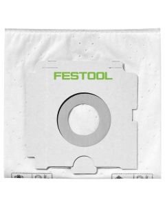 Festool 497539 Fleece Self Cleaning Filter Bag for CT 48 Dust Extractor, 5 Piece