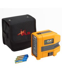 PLS 3G Z 5009369 3-Point Green Laser, Bare Tool in Pouch with Alkaline Batteries