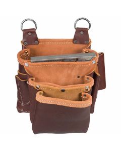 Occidental Leather 5063 3 Pouch Beltless Fastener Bag