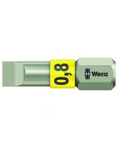Wera 5071000001 0.8mm Stainless Steel 3800/1 Torsion Insert Bit