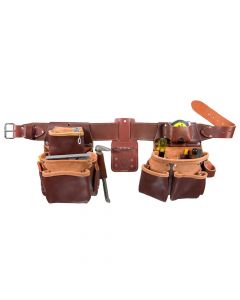 Occidental Leather 5080DB XL Pro Framer Belt Set with Double Outer Bag