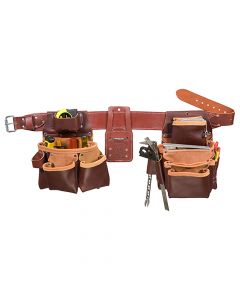 Occidental Leather 5089LH XL Left Hand Seven Framer Tool Bag Set