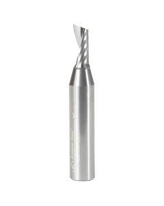 Amana Tool 51455 21/64" Solid Carbide CNC Spiral 'O' Flute Long Up-Cut Router Bit with Mirror Finish