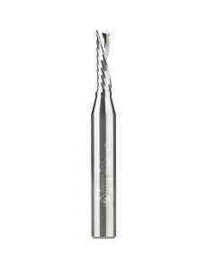 Amana Tool 51516 5/32" Solid Carbide CNC Spiral 'O' Flute Long Down-Cut Router Bit