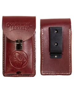 Occidental Leather 5330 Clip-On Extra Large Leather Phone Holster