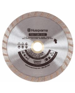 Husqvarna 542761420 7" TSD-S Dri Disc Wet/Dry Continuous Diamond Saw Blade