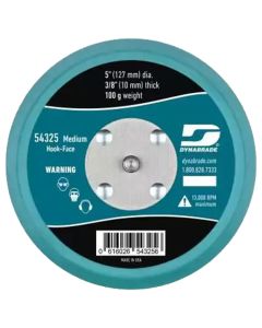 Dynabrade 54325 5" Non-Vacuum Hook-Face Disc Pad
