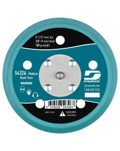  Dynabrade 54326 5" Vacuum Hook-Face Disc Pad