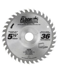 Timberline 55036 5-1/2" x 36 TPI Carbide Tipped Floor King Designed Saw Blade