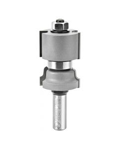 Amana Tool 55340 1-3/8" Reversible Ogee Window Sash and Rail Router Bit with Center Ball Bearing