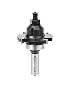 Amana Tool 55510 2-1/8" Carbide Tipped E-Z Dial 4 Wing Slot Cutter Router Bit
