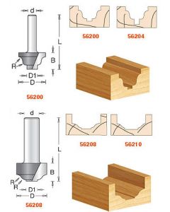Plunging Ogee Stile Cutter