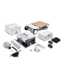Festool 577383 CSC SYS 50 EBI-Set 18V Cordless Table Saw Set with Stand