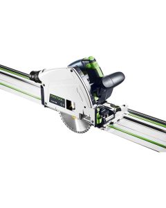Festool 577422 TS 60 KEBQ-F-Plus-FS Plunge Cut Track Saw Kit with 55" Guide Rail and Systainer SYS3 M 337