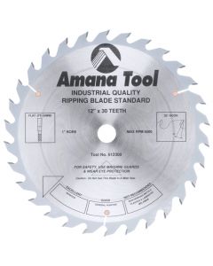 Amana Tool 612300 12" x 30 TPI Carbide Tipped Ripping Standard Saw Blade