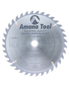 Amana Tool 612360 12" Carbide Tipped General Purpose Saw Blade