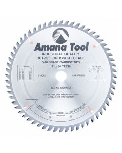 Amana Tool 612601 12" Carbide Tipped Heavy Duty General Purpose Saw Blade