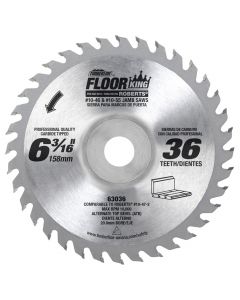 Timberline 63036 6-3/16" Carbide Tipped Floor King Comparable to Roberts Saw Blade