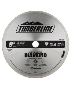 Timberline 640-150 9" Wet and Dry Continuous Rim Diamond Saw Blade