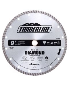 Timberline 640-250 9" Wet and Dry Turbo Rim Diamond Saw Blade