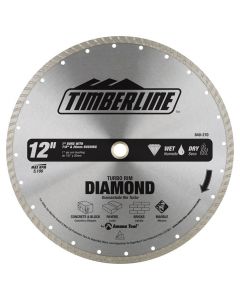 Timberline 640-270 12" Wet and Dry Turbo Rim Diamond Saw Blade